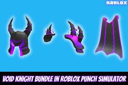 How to get the Void Knight bundle in Roblox Punch Simulator?