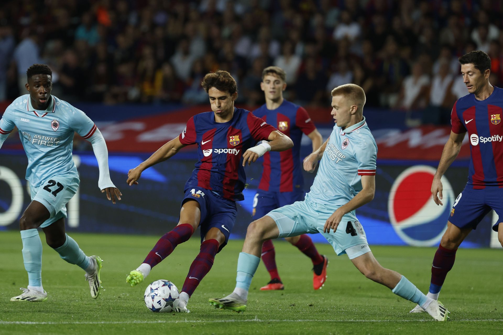 Joao Felix has lit up the Camp Nou since his arrival.