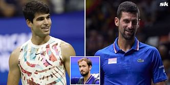 "Carlos Alcaraz is going to finish No. 1" - Daniil Medvedev backs the Spaniard to dethrone Novak Djokovic