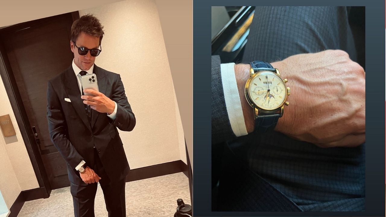 om Brady cops $90000 Patek Philippe watch as ex-NFL QB prepares to attend &quot;little business&quot;