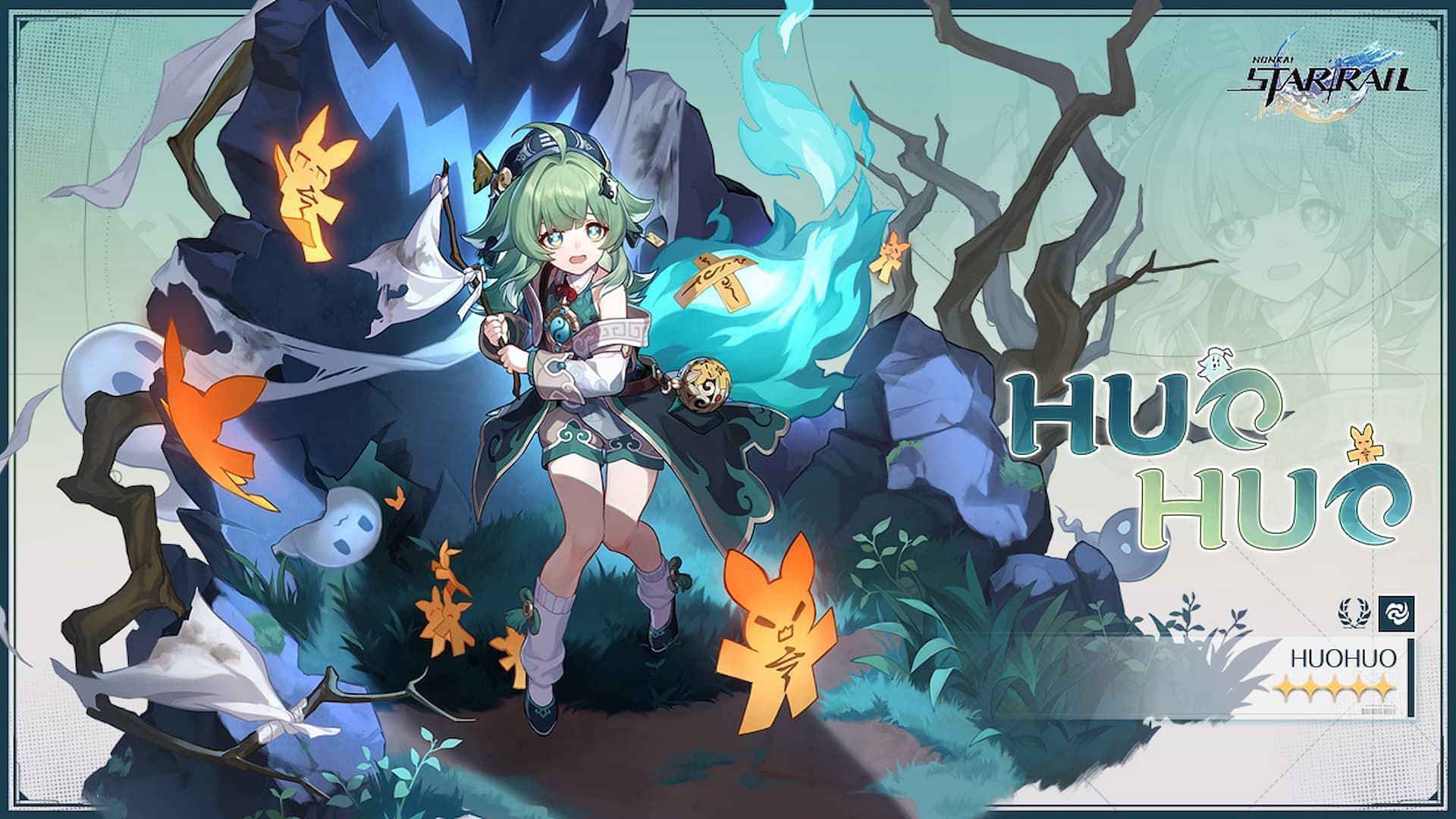 HuoHuo as depicted in her official artwork