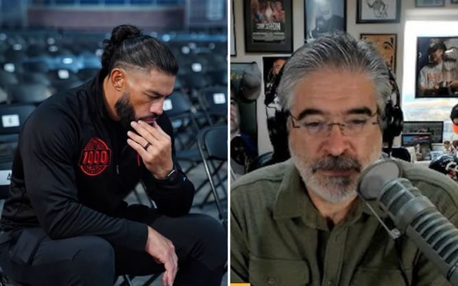 Vince Russo thinks 8-time champion felt uncomfortable cutting a promo without Roman Reigns by his side (Exclusive)