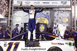 “It’s our year. Nothing to stop us at this point”: Denny Hamlin dominates Bristol Night Race, looks fired up for championship contention this year