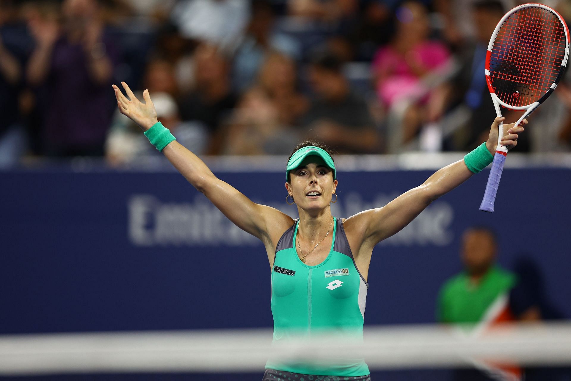 Alize Cornet was one of the first players to show support for Peng Shuai.