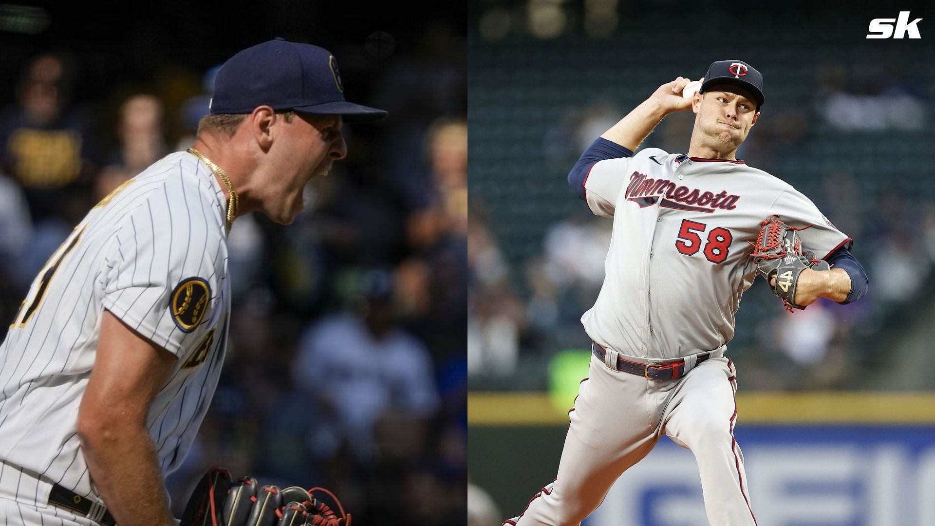Twins players who have played with the Brewers