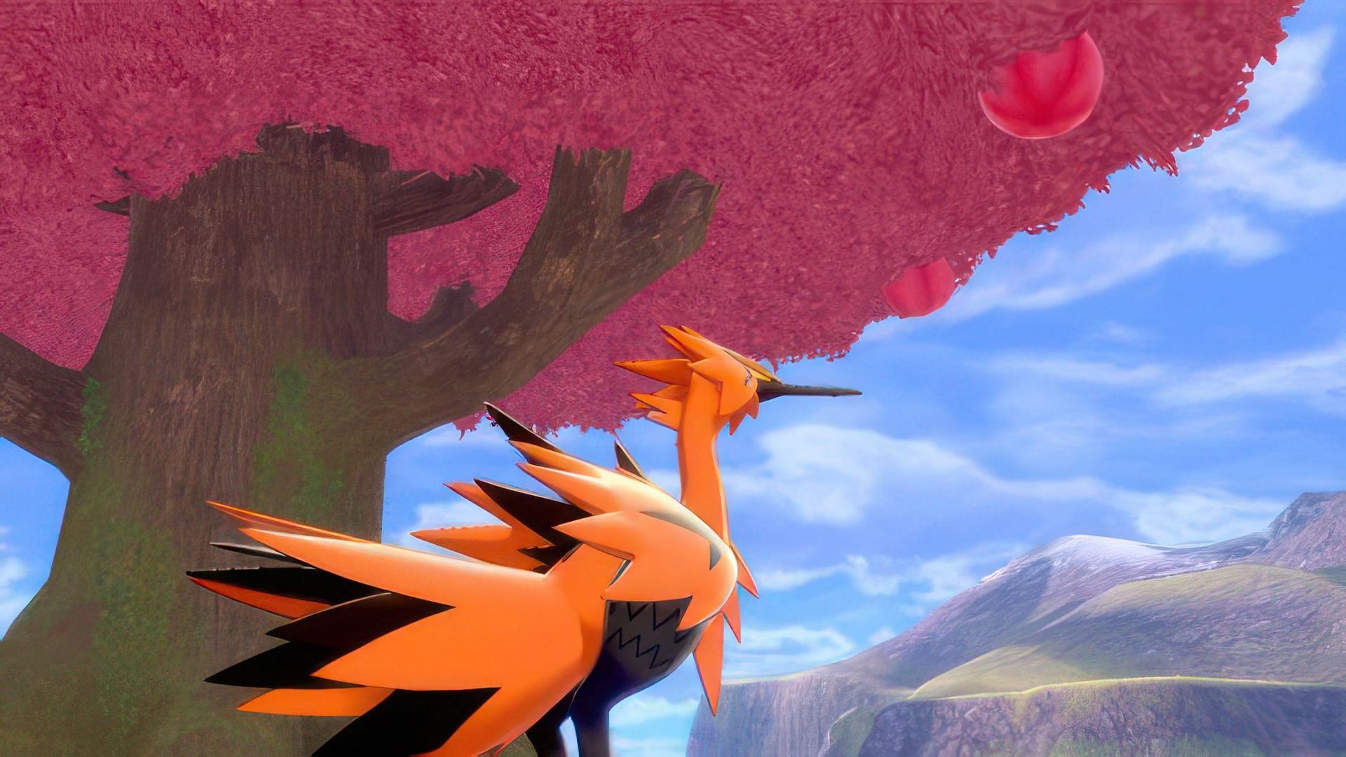 Galarian Zapdos in Sword and Shield (Image via The Pokemon Company)