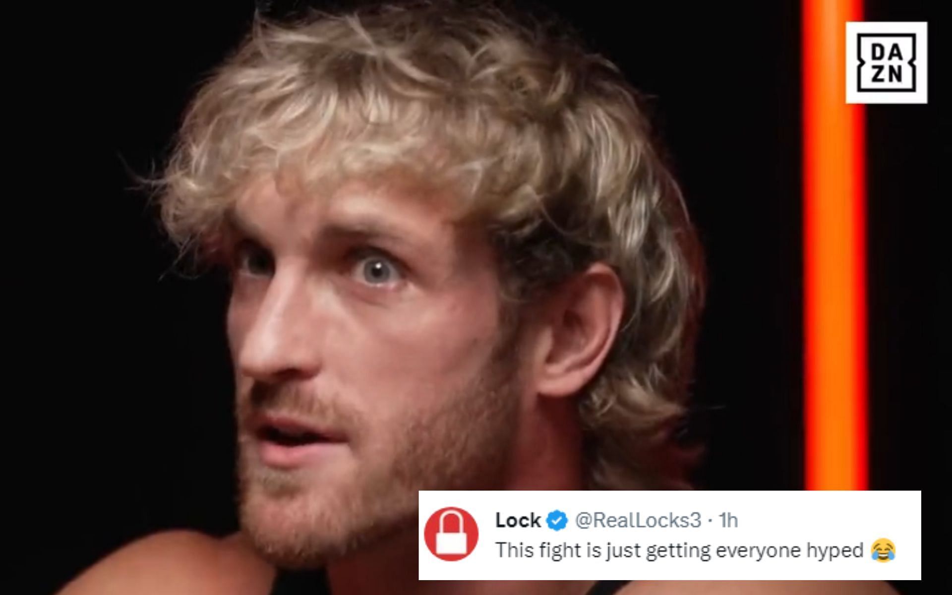 Logan Paul has made a big wager with Dillon Danis prior to their bout [Image Credit: @HappyPunch on Twitter]