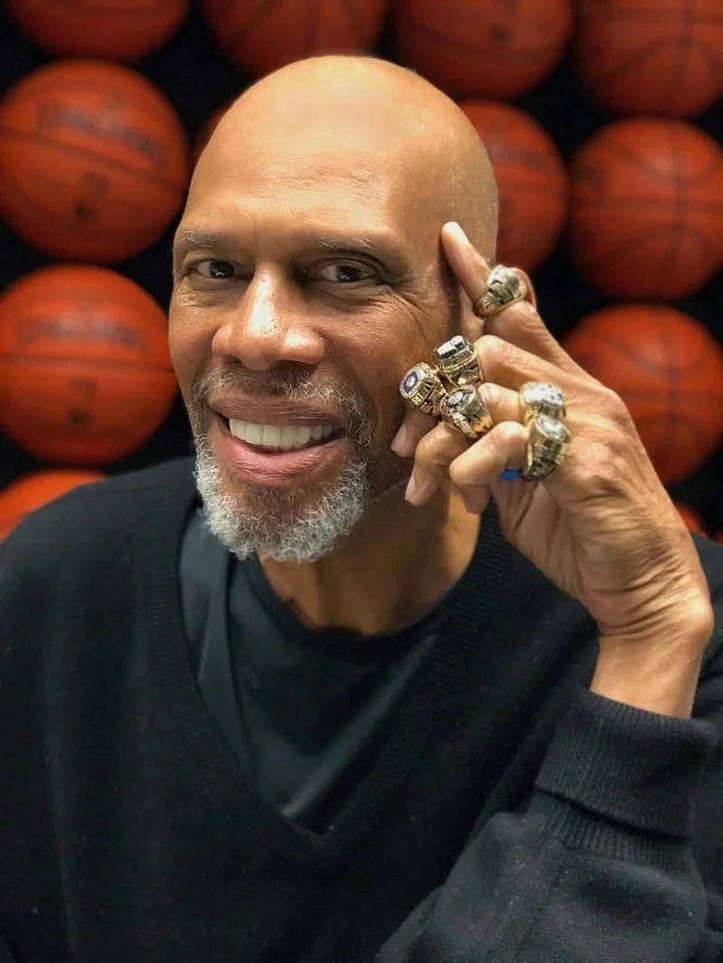 Six-time NBA champion Kareem Abdul-Jabbar