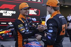 "I'm seeing my crotch": McLaren duo Lando Norris and Oscar Piastri take part in hilarious Goggle Games segment