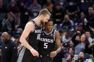 Sacramento Kings stars Domantas Sabonis and De'Aaron Fox