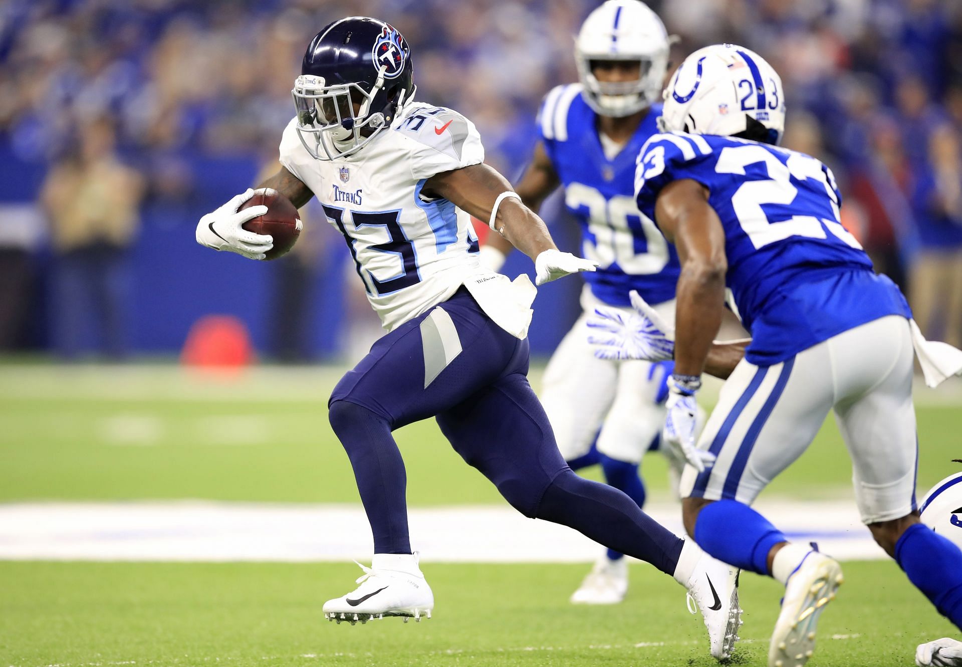 Tennessee Titans v <a href='https://www.sportskeeda.com/nfl/indianapolis-colts' target='_blank' rel='noopener noreferrer'>Indianapolis Colts</a>