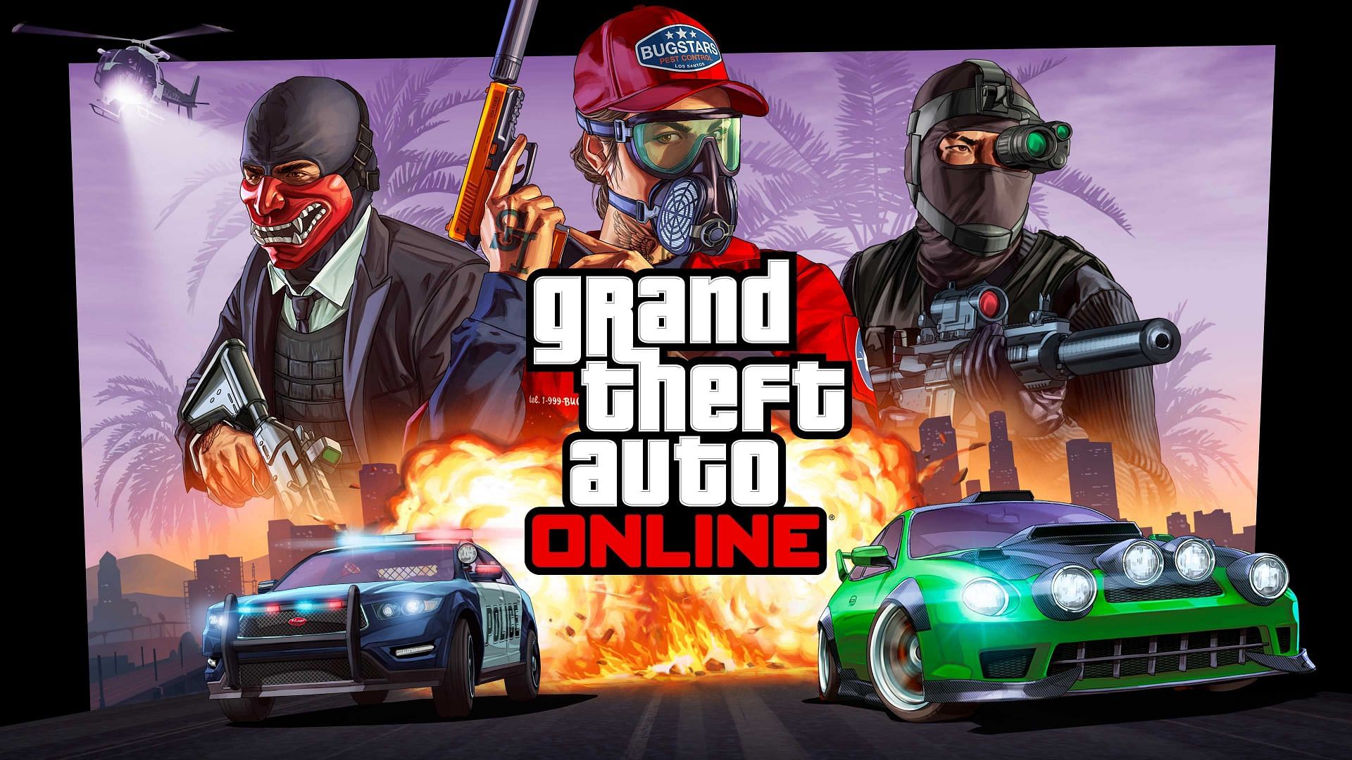 GTA Online technically counts as a gameplay feature in GTA 5 since you can access it from the latter game (Image via Rockstar Games)