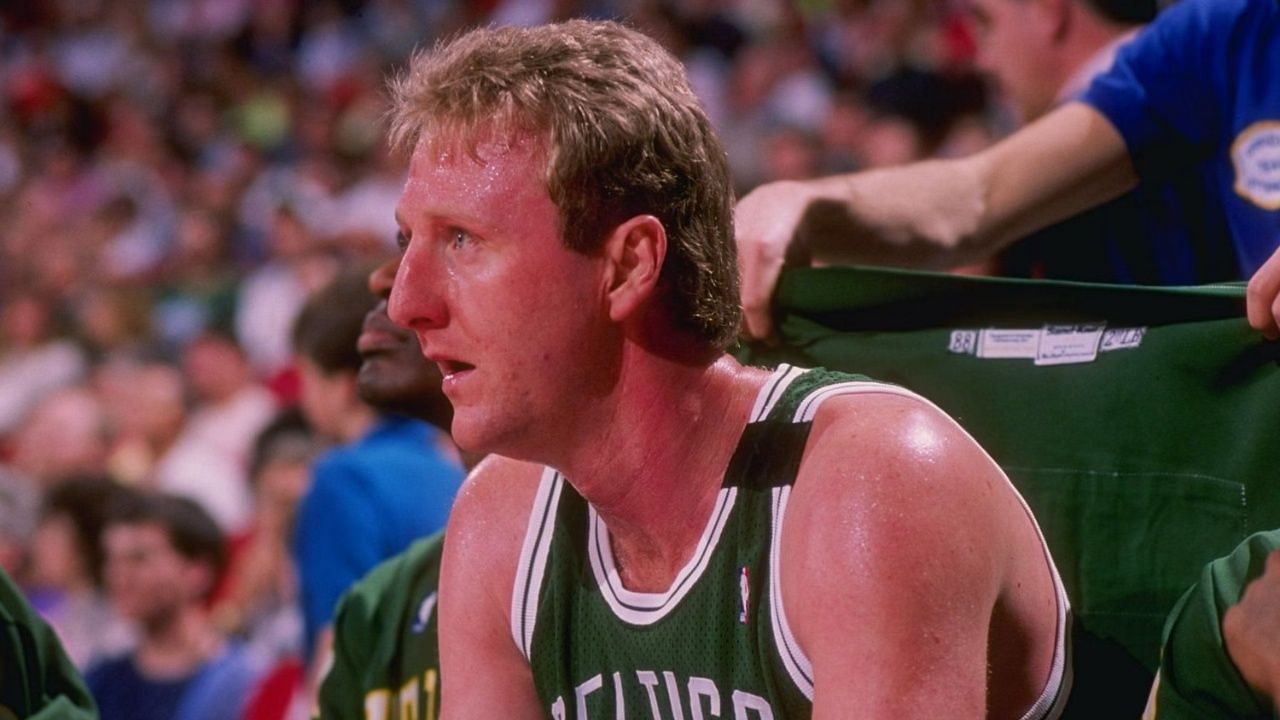 Larry Bird of the Boston Celtics