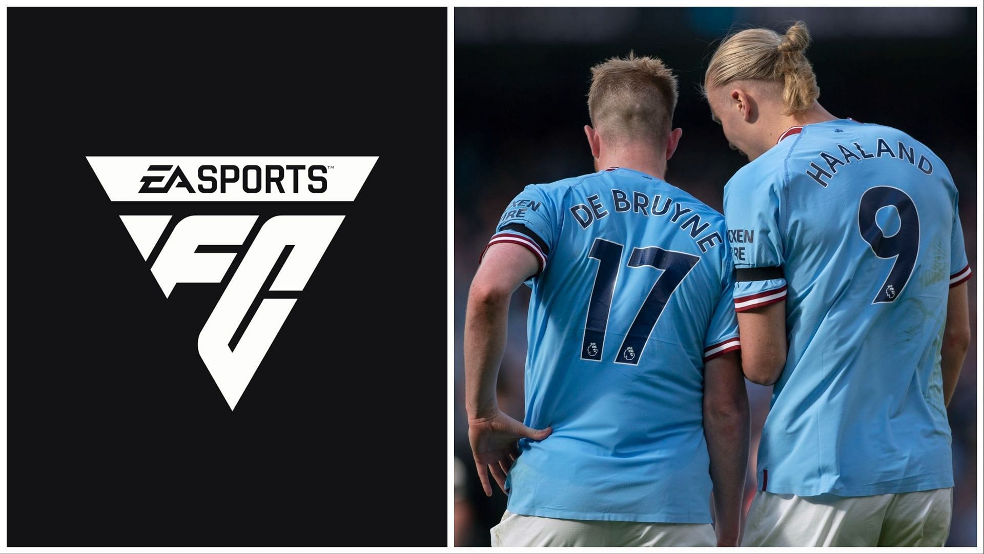 The best Premier League players in EA FC 24 have been revealed (Images via EA Sports and Getty)