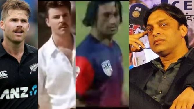 5 popular fast bowlers whose lookalikes went viral ft. Shoaib Akhtar and Lockie Ferguson