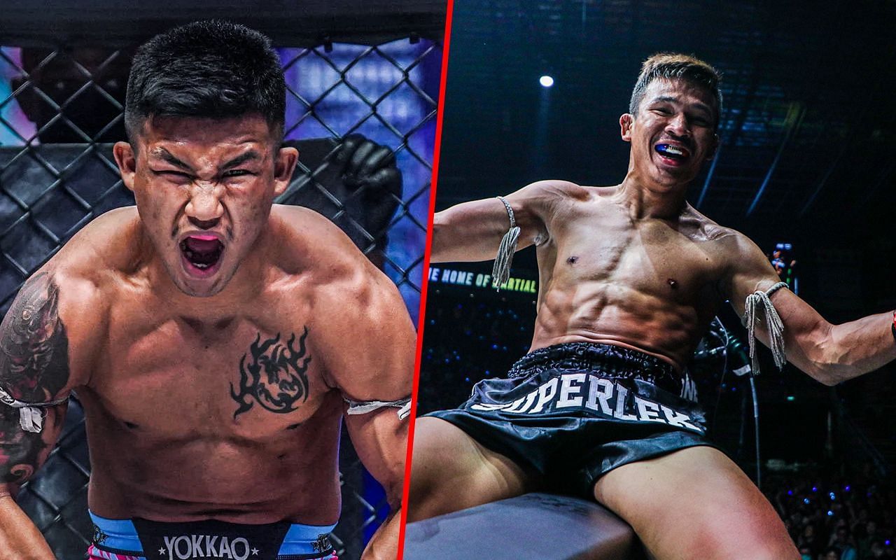 Rodtang (Left) faces Superlek (Right) at ONE Friday Fights 34