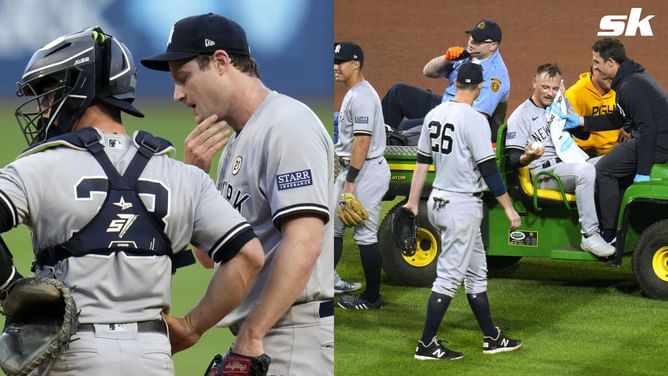New York Yankees fans react to report that Anthony Misiewicz is headed to 7-day concussion protocol IL - "Heal up king" "Prayers up for Misiewicz"