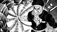 Gyomei Himejima, a Stone Breathing user (Image via Shueisha)