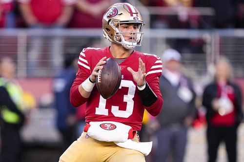 San Francisco 49ers quarterback Brock Purdy