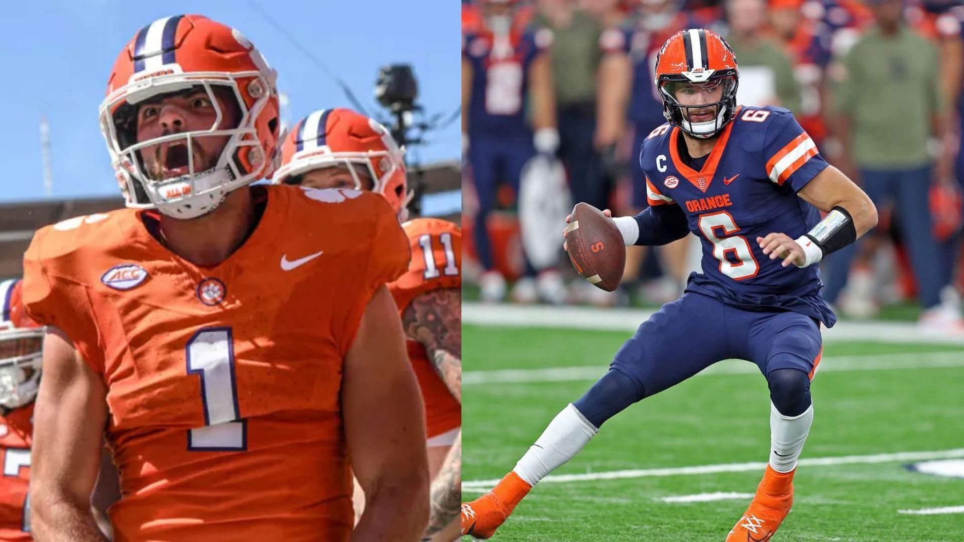 Clemson and Syracuse have played annually since 2013