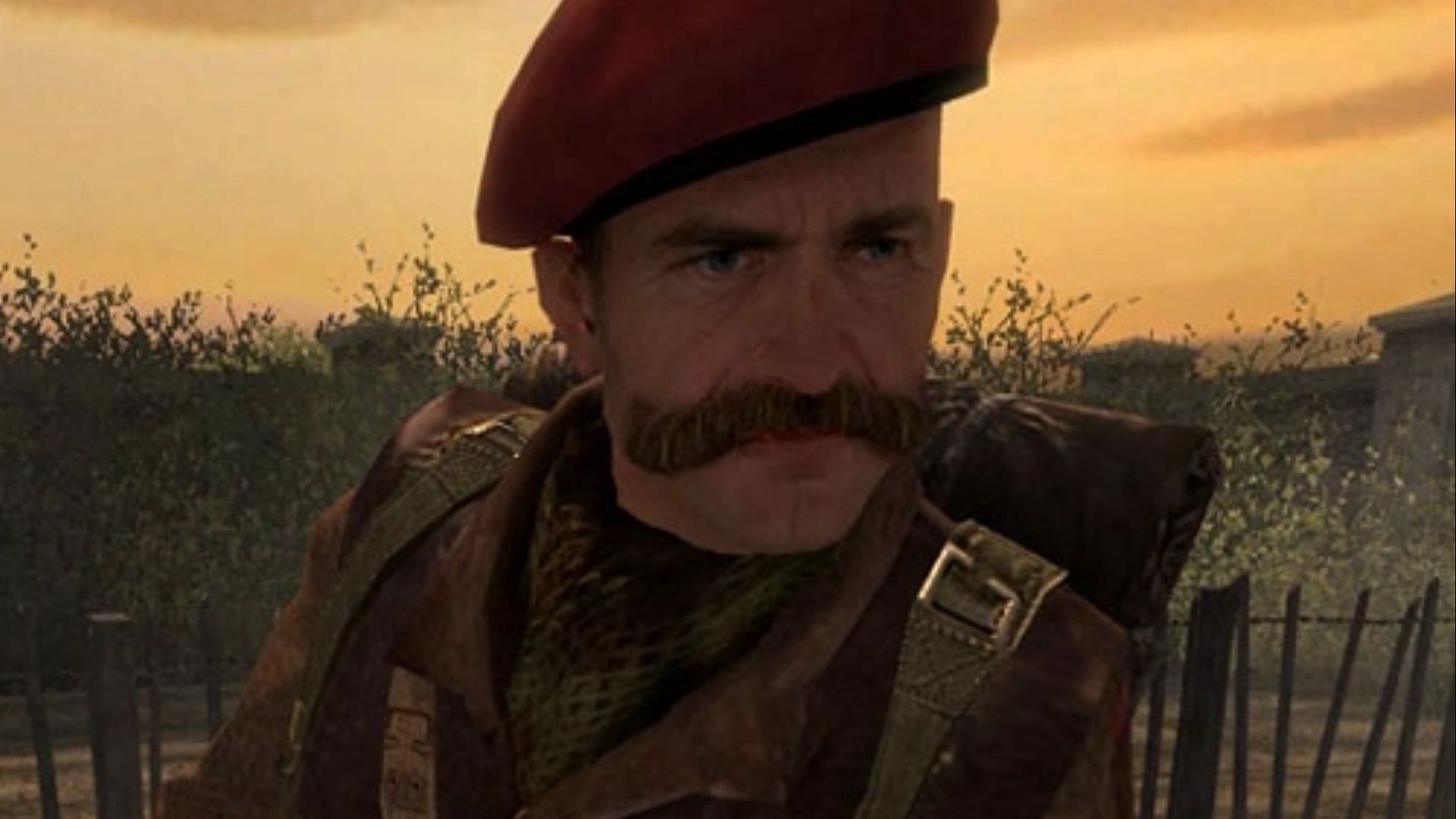 Captain Price in Call of Duty 2 (Image via Activision)