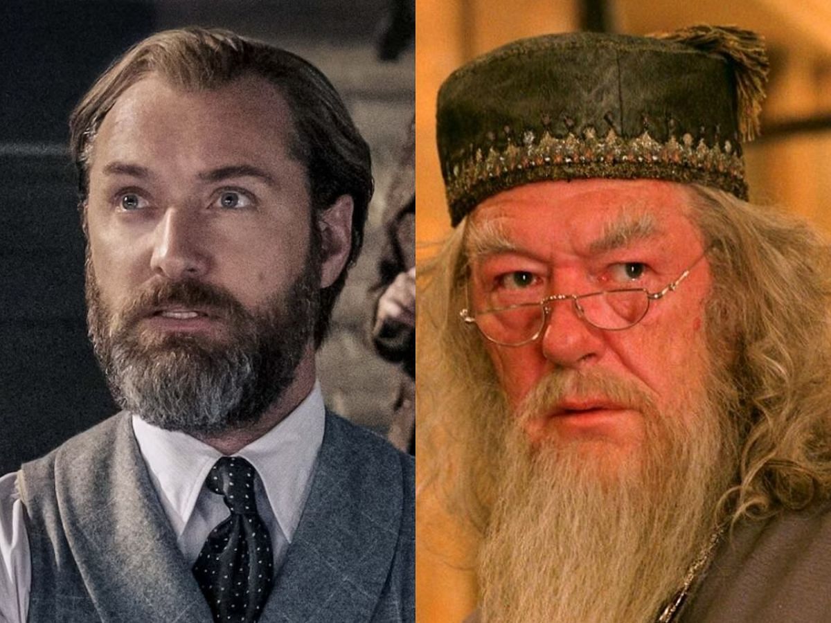 Multiple actors have played Professor Albus Dumbledore (Image via. HBO and Warner Bros.)