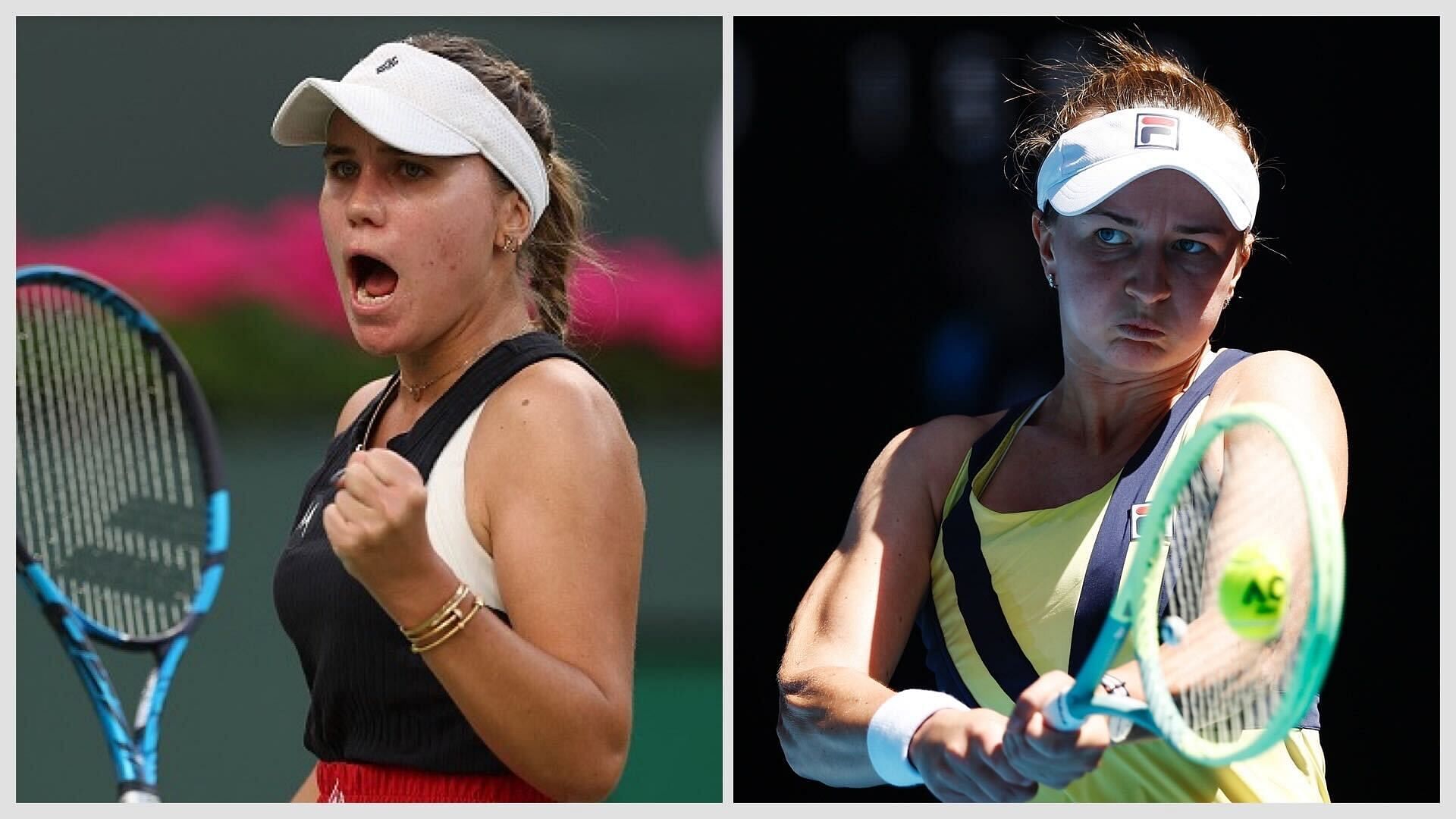 Sofia Kenin vs Barbora Krejcikova will be the San Diego Open final