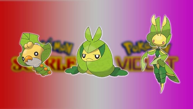 Pokemon Scarlet and Violet Teal Mask: Where to find Sewaddle, Swadloon, Leavanny