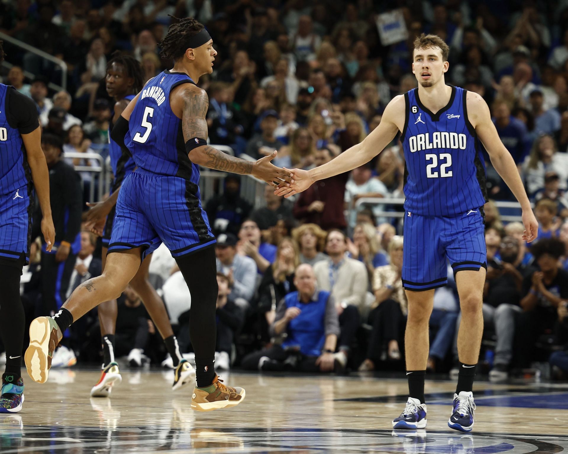 Orlando Magic rising stars Paolo Banchero and Franz Wagner