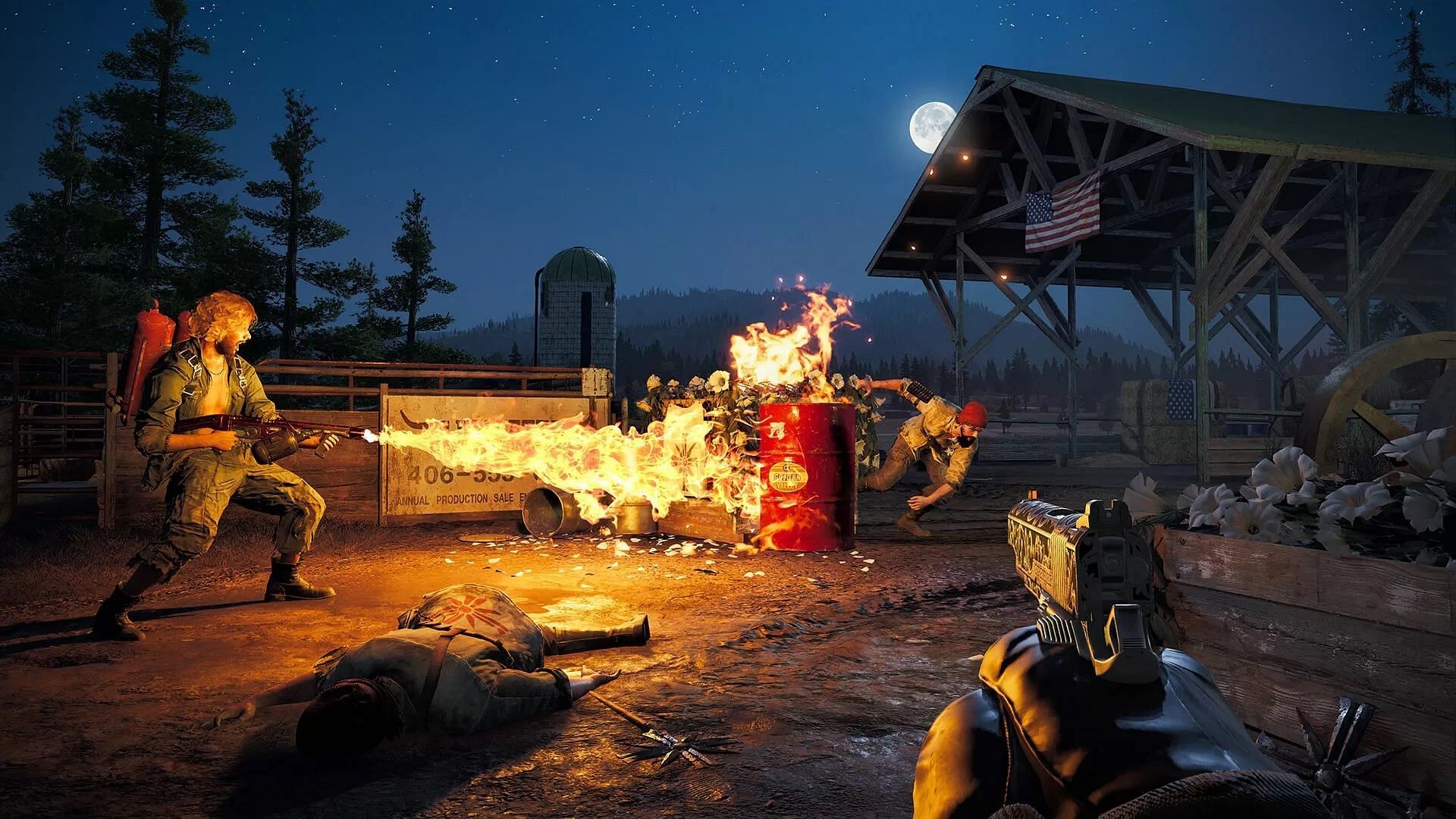 Far Cry 5 gameplay (Image via Ubisoft)