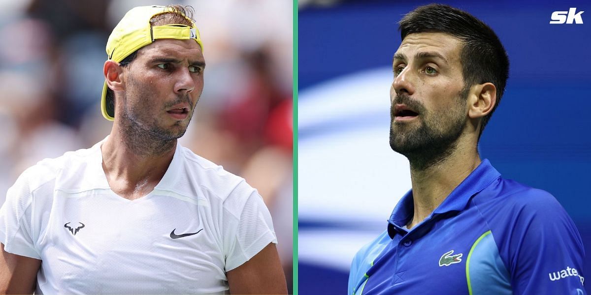 Novak Djokovic behavior with team US Open 2023 Rafael Nadal