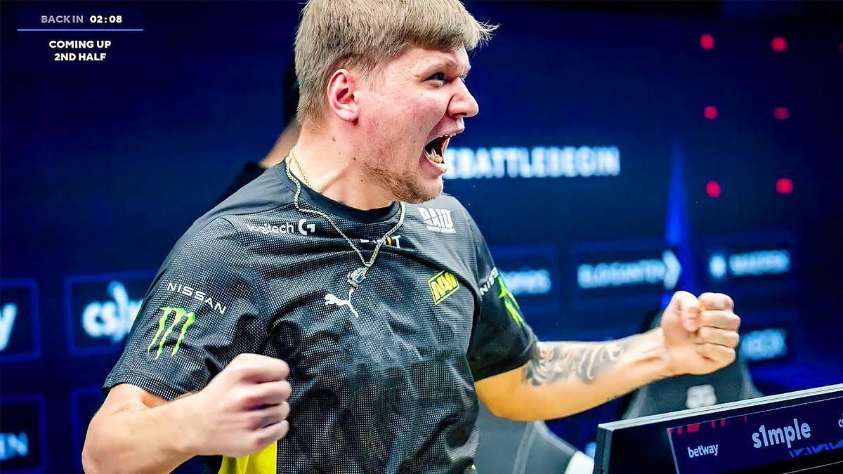 s1mple has clocked almost 1000 hours in CS:GO so far (Image via Jake Sucky/Twitter)