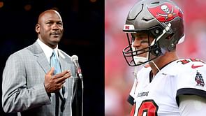 7x Super Bowl champion Tom Brady admits he’s still stoked to meet his inspiration Michael Jordan: “Even when I see Mike today”
