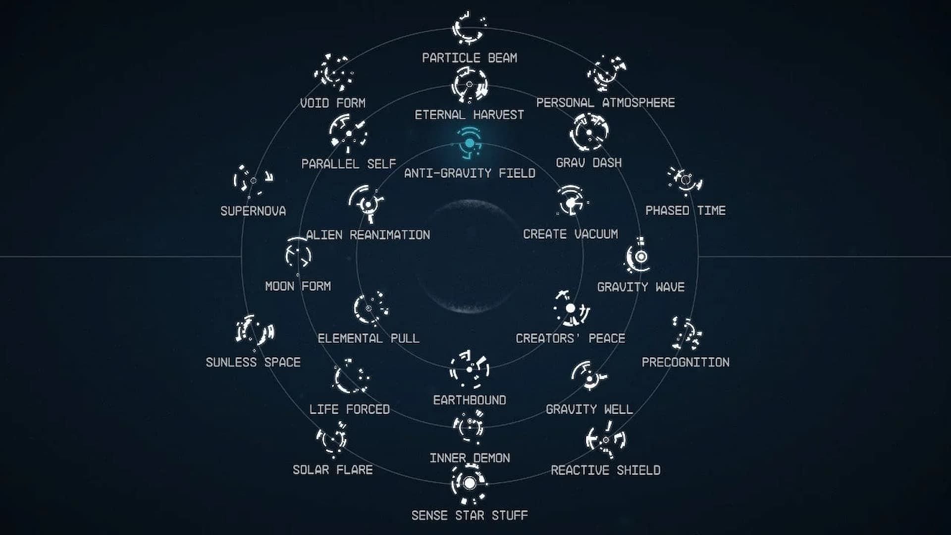 There are 24 powers in Starfield (Image via Bethesda)