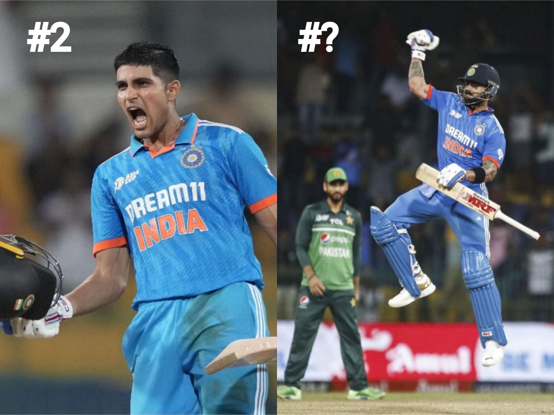 Best batting performances features Shubman Gill and Virat Kohli [Getty Images]