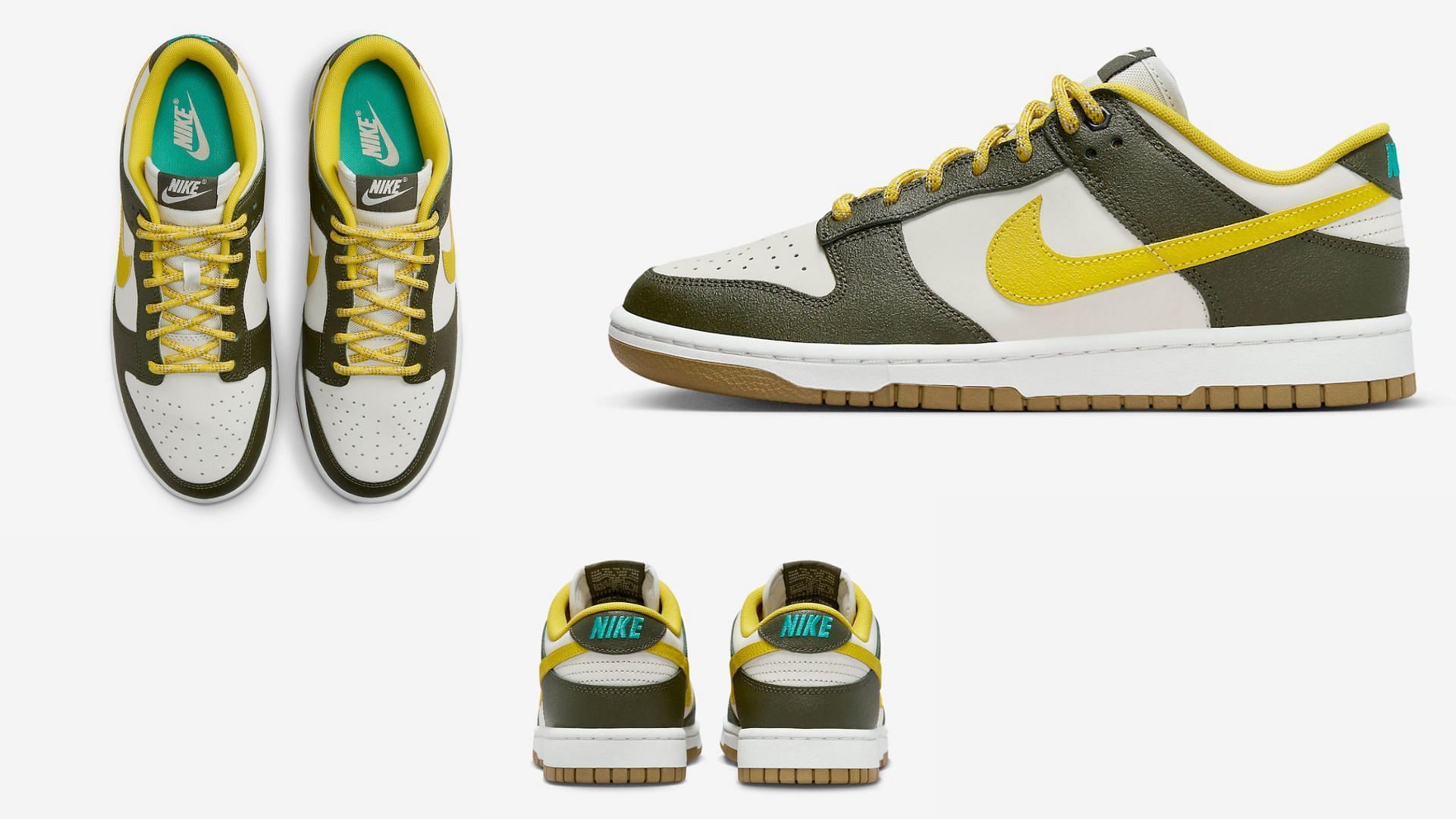 Here&#039;s a detailed look at the upcoming Dunk Low sneakers (Image via Nike)