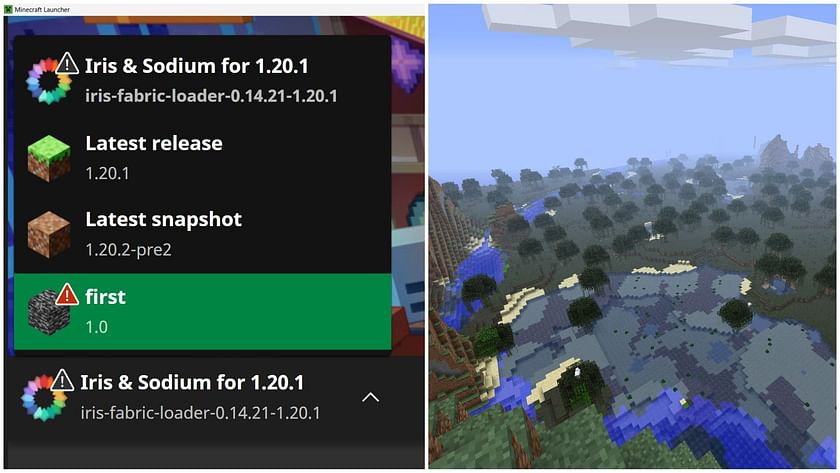 Can I play older versions of Minecraft in the Minecraft launcher