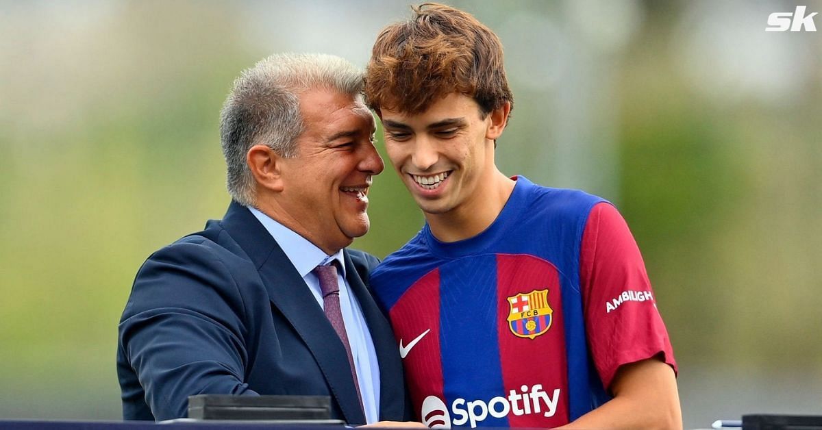 Joao Felix joined Barcelona from Atlettico Madrid on loan this summer.