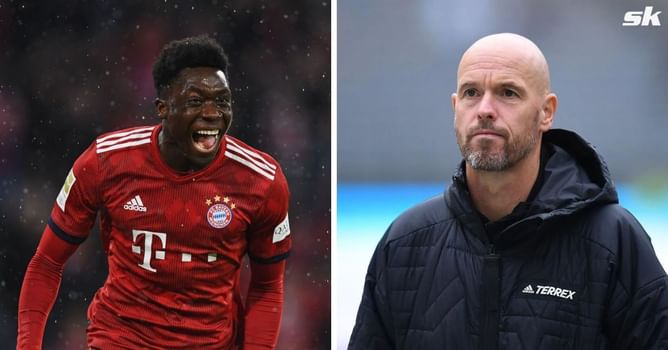 “Davies isn’t a great defender” - Erik ten Hag names Manchester United attacker who can exploit Bayern Munich star