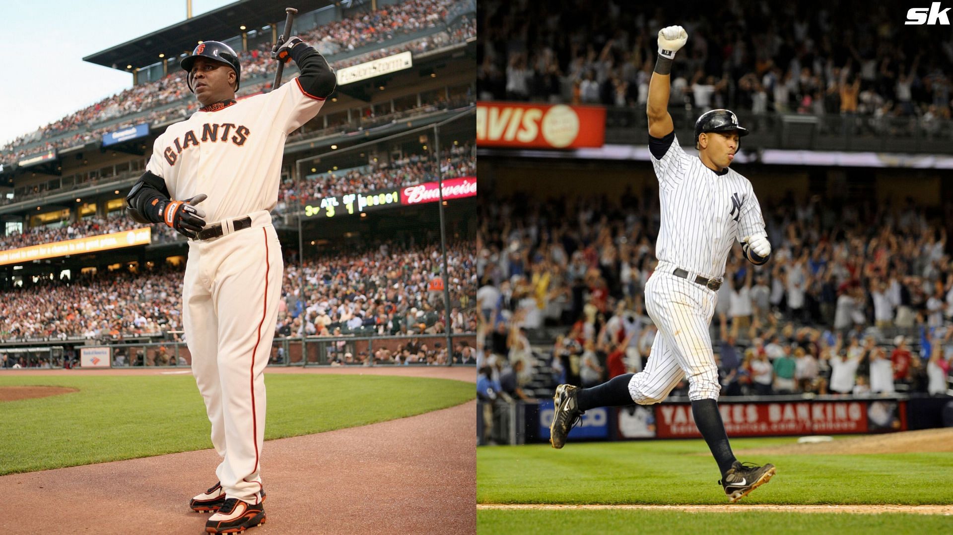 Barry Bonds and Alex Rodriguez are part of the 40-40 club