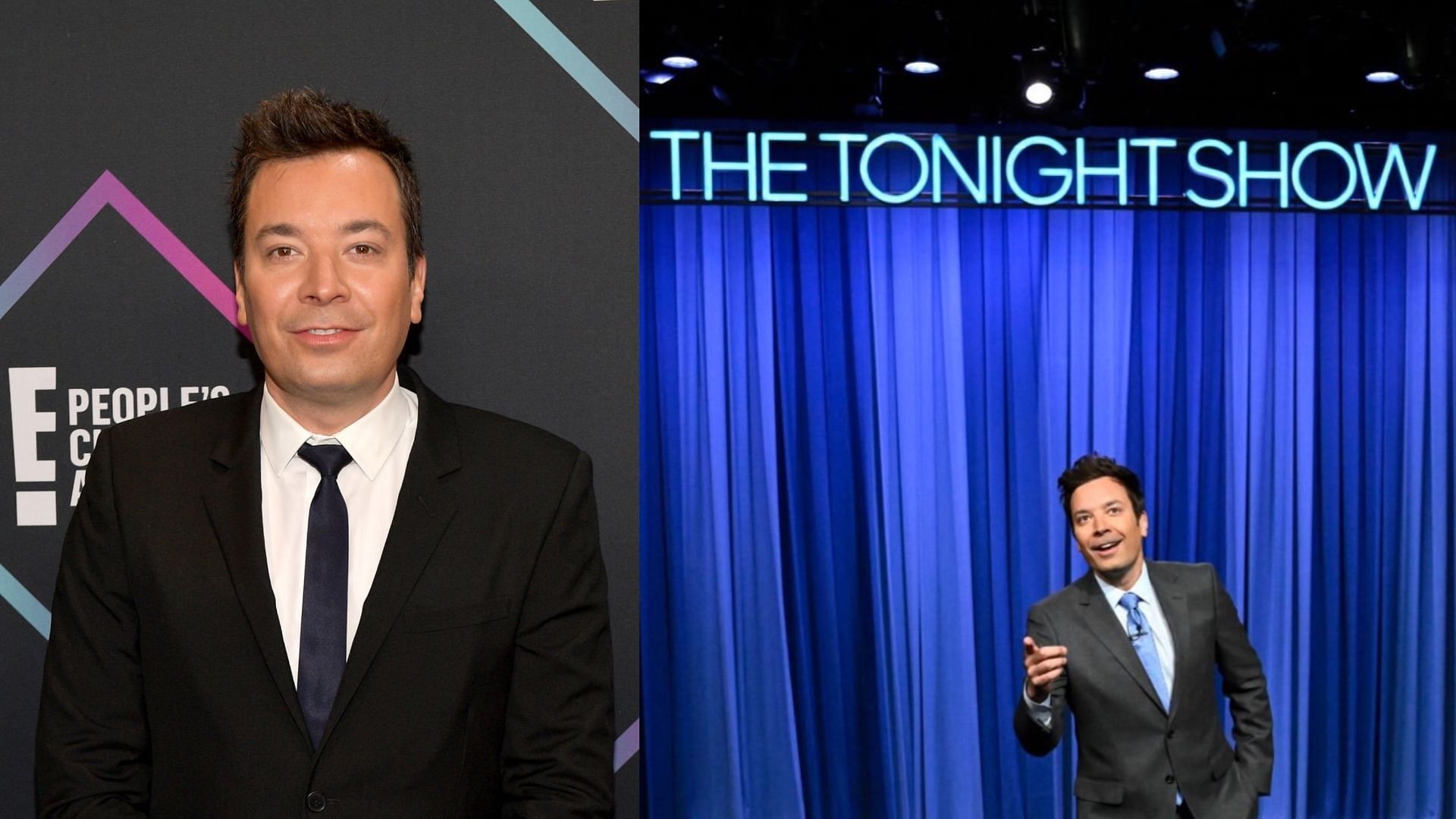 Jimmy Fallon has been accused of creating toxic work environment. (Images via Getty Images)