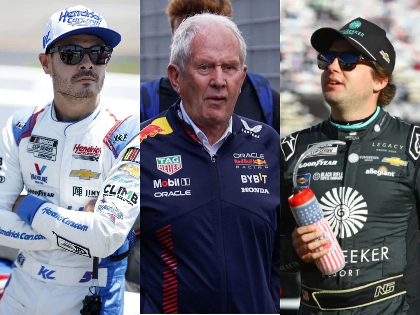 Kyle Larson Helmut Marko Noah Gragson