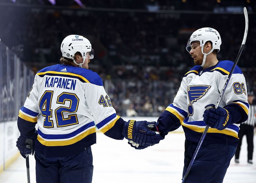 Kapanen ready for fresh start, motivated to prove himself again after being  waived - The Hockey News St. Louis Blues News, Analysis and More