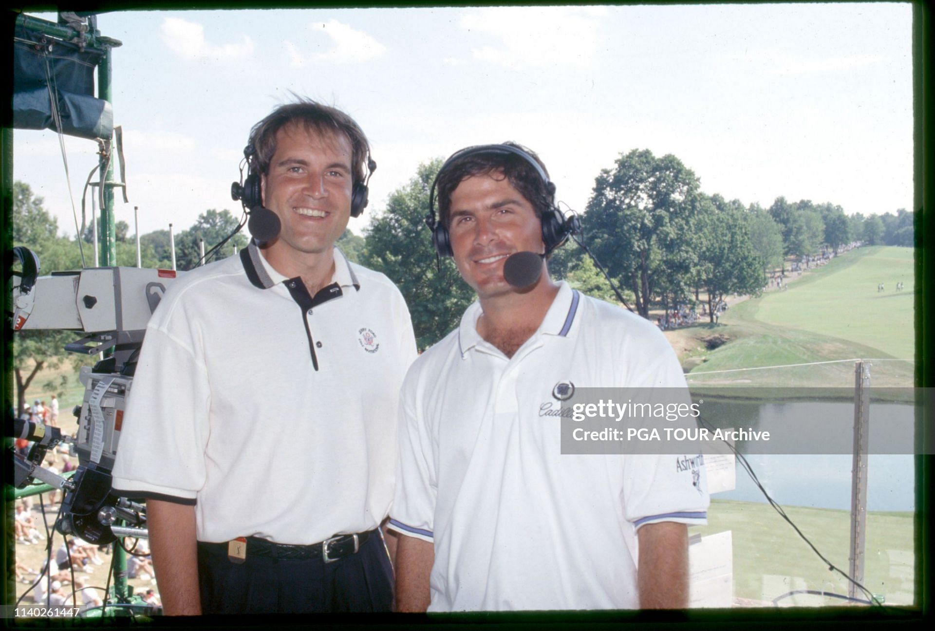 Jim Nantz in 1993 PGA Tour (Image via Getty)