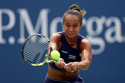 Fernandez at the 2023 US Open.