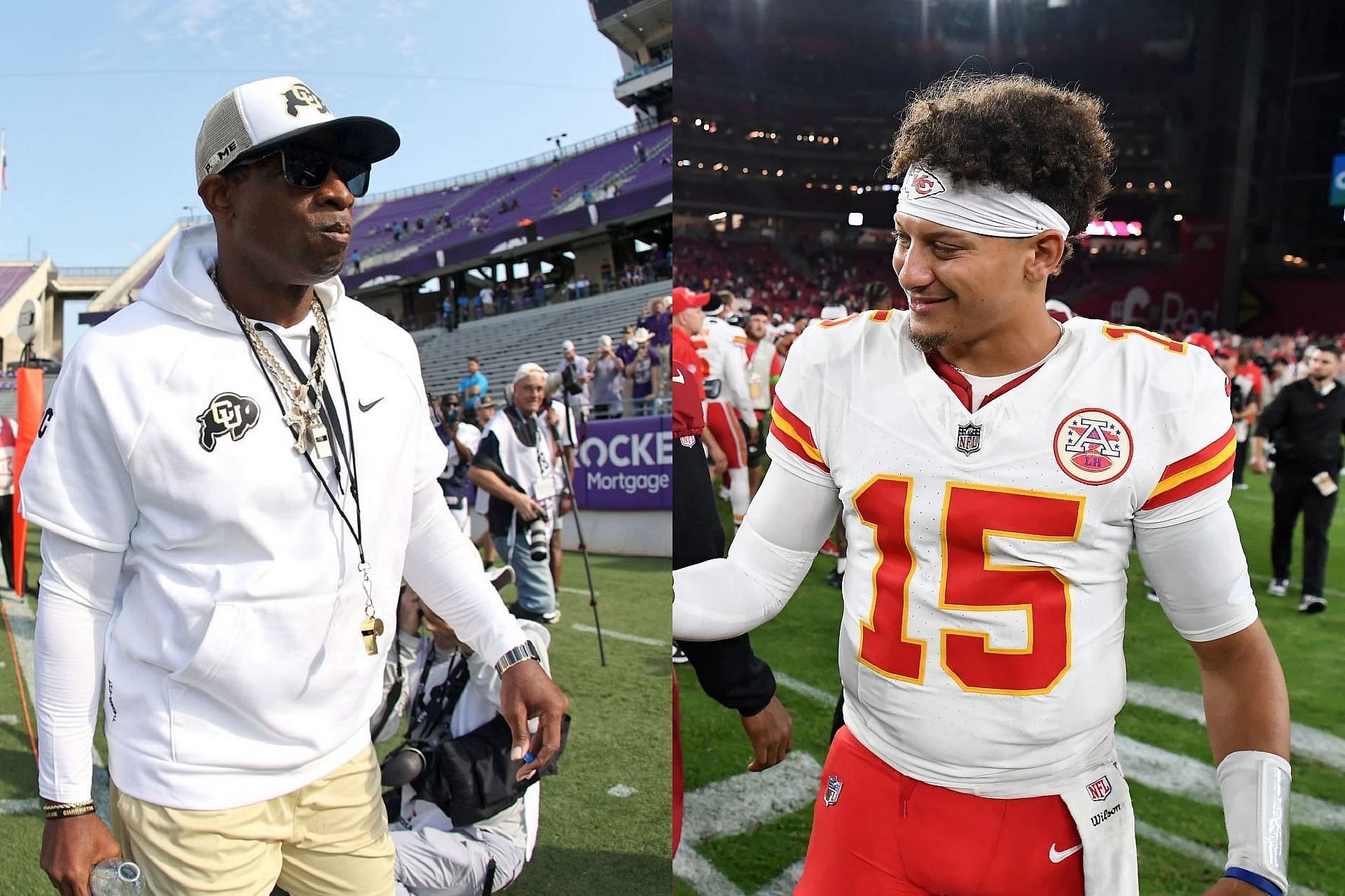 Patrick Mahomes has 10-word reaction to Deion Sanders