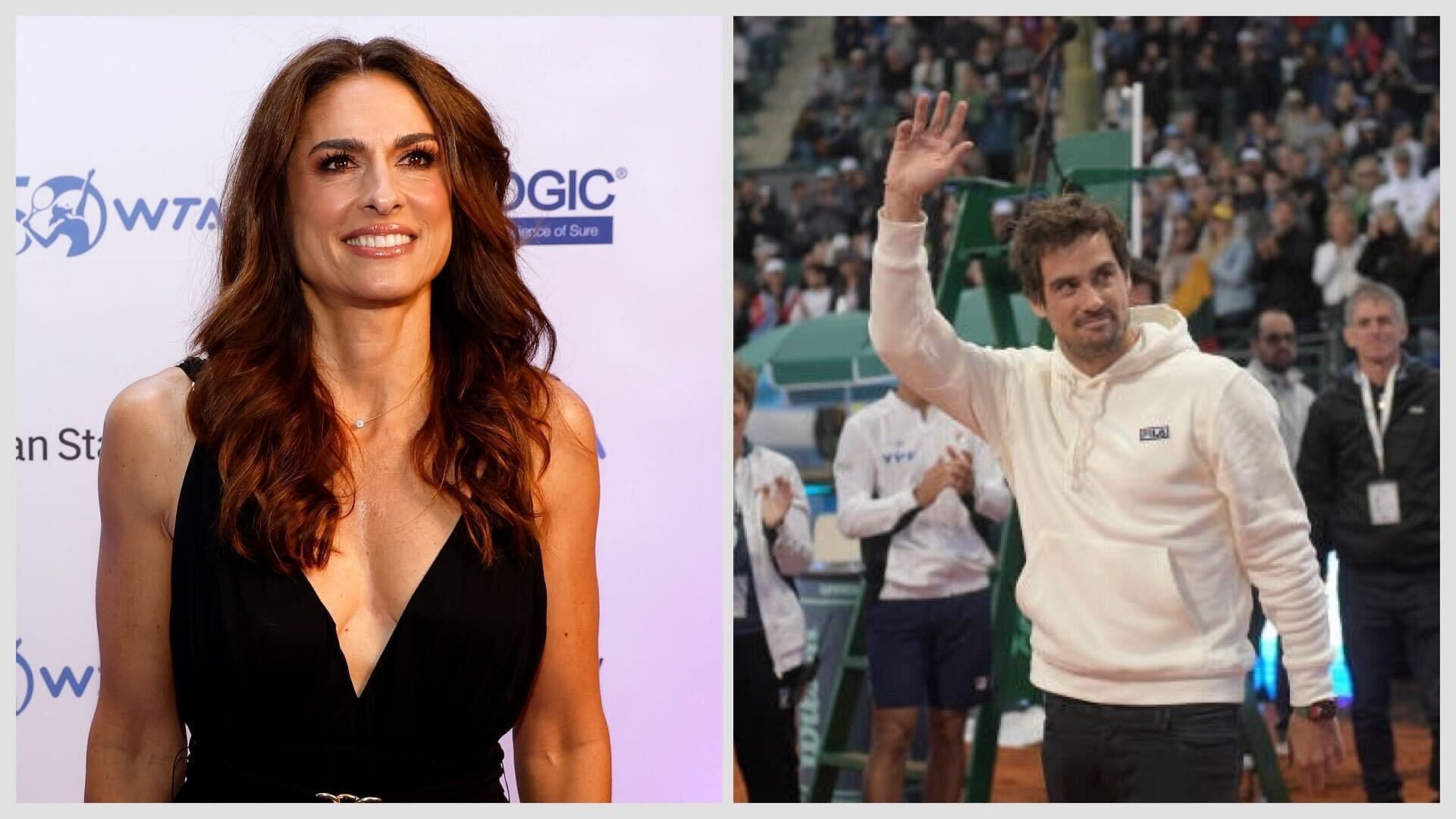 Gabriela Sabatini has wished Guido Pella the best after he announced his tennis retirement.