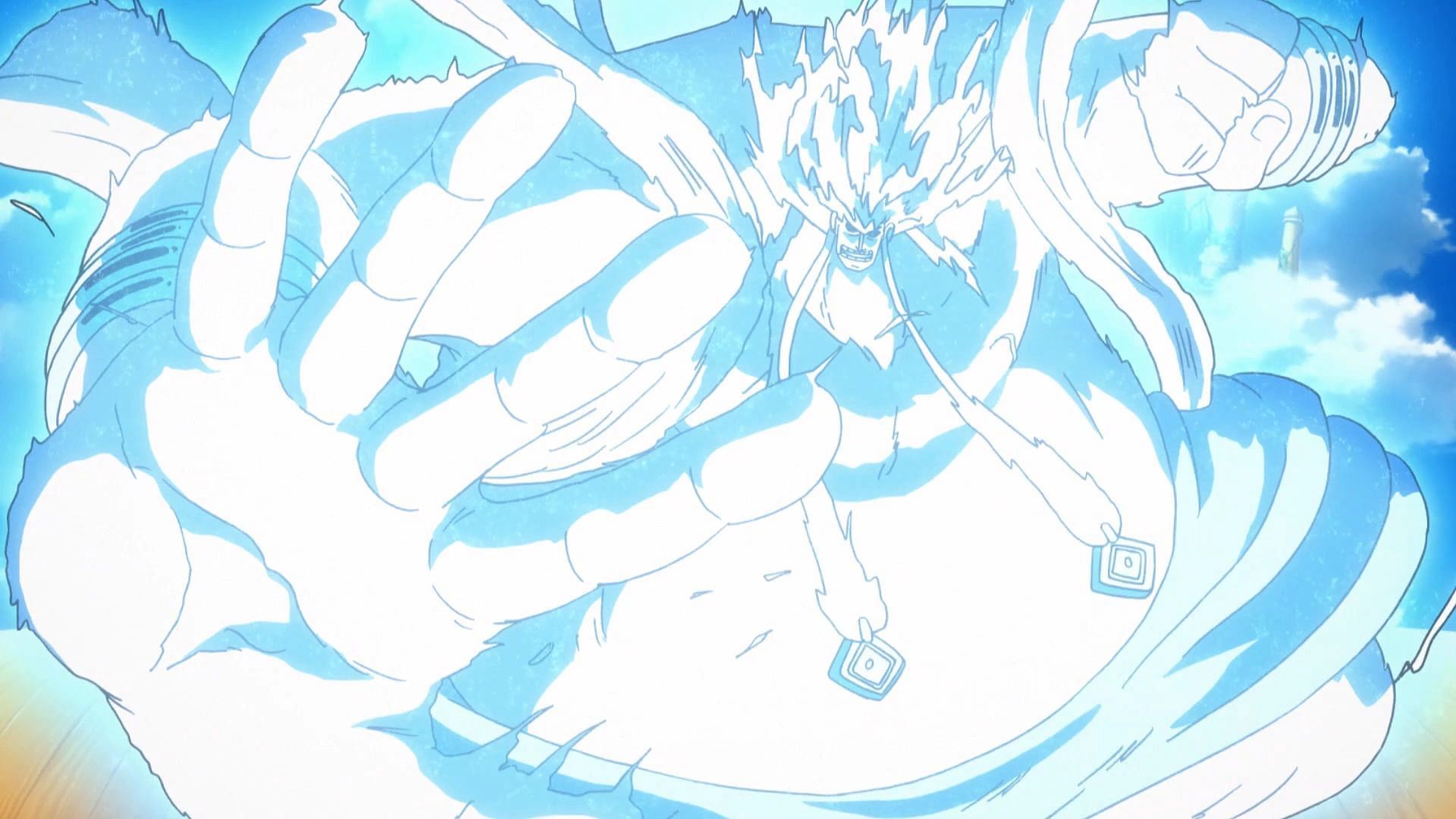 Enel performing Amaru (Image via Toei Animation, One Piece)