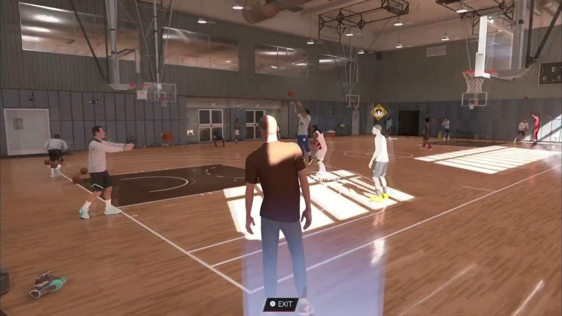 The Brickley Gym is an important location in NBA 2K24 (Image via 2K Sports)