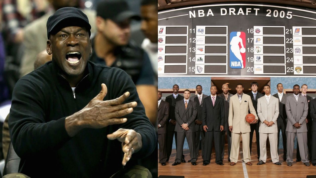 Michael Jordan and the 2006 NBA draft.